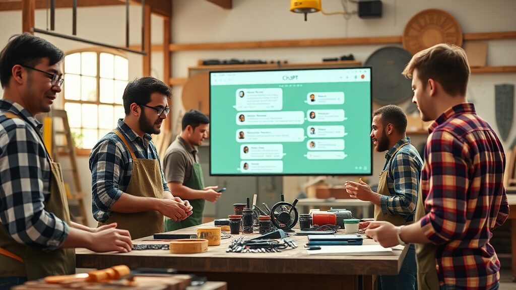 ChatGPT-Workshop für Handwerksbetriebe: Effizienz steigern und Zeit sparen